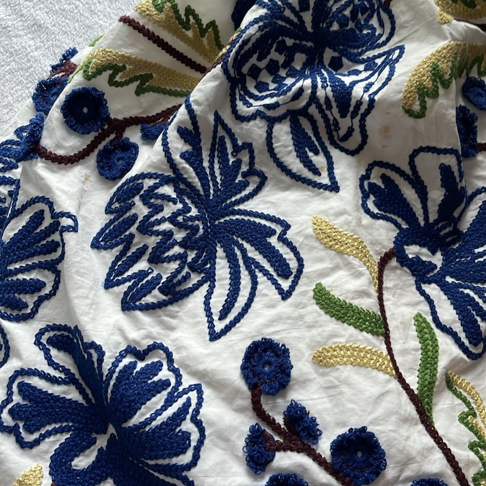 Floral Embroidered anthropologie dress - Picture 7 of 7